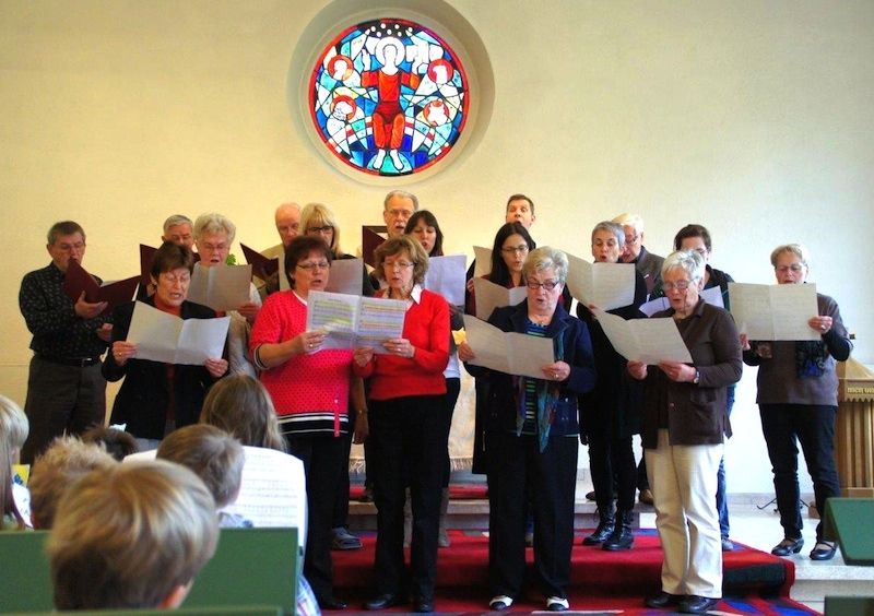 ehemaliges Chorprojekt "Sing and Swing" Dezember 2014 Bild