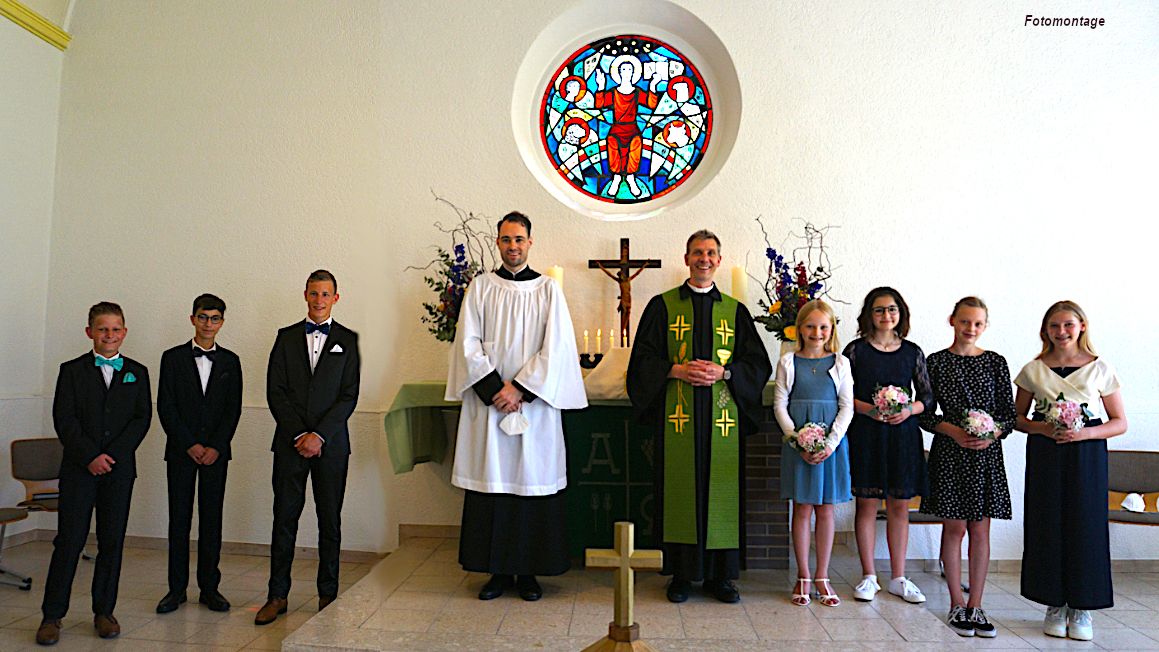 Konfirmanden Foto