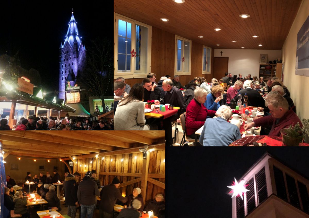 Advents-Collage Foto