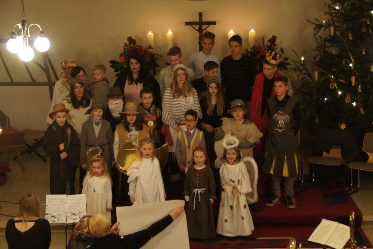Krippenspiel Foto